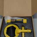 Kids Metal Detector and Pinpointer 2 in 1 Set – Waterproof 7.4 Inch Coil, Adjustable Stem, LCD Display, Buzzer & Vibration – Black