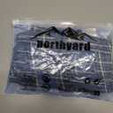 NORTHYARD Mens Swim Trunks 5" Beach Swim Shorts Quick Dry Bathing Suit with Mesh Liner Packable (Blue, S)