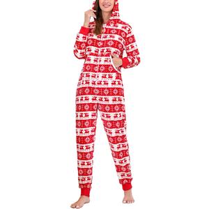 PopReal Christmas Pajamas Kids Size 140 colors Red