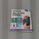 Orthopedic Metatarsal Pads,Ball of Foot Cushion with Gel Pad for Women and Men, Foot Pads for Ball Pain Relief, Morton's Neuroma, Metatarsalgia Support. (Gray, Large:Women(9.5-11)/MEM(7.5-9.5))