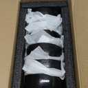 S&Q'S CERAMICS Ceramic Small Bowls for Kitchen, Set of 6, 9 ounces Ice Cream Bowls, Small Serving Bowls for Soup, Dipping, Condiments, Side Dishes, Snack, Prep (Black and Grey (4.25 inch)