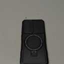 Magnetic Case for Samsung Galaxy S25+ Plus/Galaxy S24+ Plus, with Ring Stand [Screen Protector] [Compatible with MagSafe] Military Grade Case with Camera Cover, Heavy Duty Shockproof Cover, Black