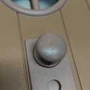 Fairy Door Interior Pet Door - Large Cat Door for Cats Up to 20 lbs, Durable & Versatile Indoor Kitty Door for Solid or Hollow Core, Stylish Cat Hole, Comfortable, Easy Install, with Tight Lock (Brown)