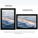 24x36 Poster Frame Black, Poster Frames 24 x 36 inches or 24x36 Picture Frames with HD Plexiglass Durable and Scratch-proof for Horizontal or Vertical Wall Mounting, 1 Pack