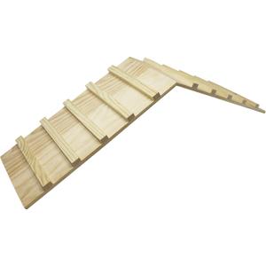 Wood Bridge for Small Animal Cage or Habitat - Guinea Pigs, Ferrets, Chinchillas, Hedgehog, Dwarf Rabbits and Other Small Animals