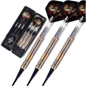 CUESOUL Dragon Series 16 Gram Soft Tip Darts with Slim Dart Case (B1103)