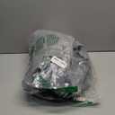 Pinch Pleated Full Blackout Curtains for Bedroom & Living Room, Linen Textured Thermal Insulated Blackout Window Curtains & Drapes 95 Inches Long, 2 Panels Set(40" W x 95" L, Sage Green)