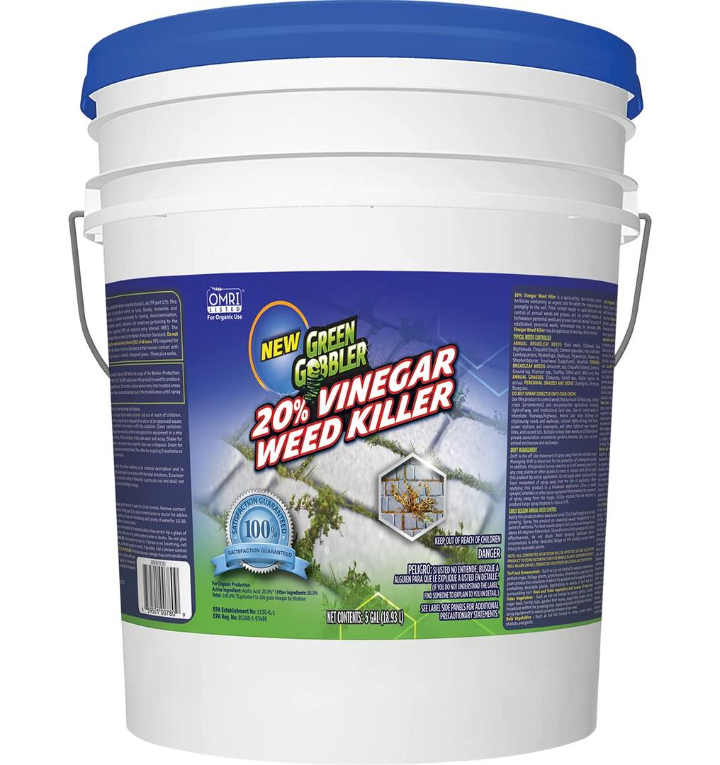 Green Gobbler 20% Vinegar Weed & Grass Killer (5gallons)