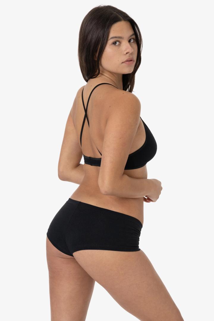 Women Black High Waisted Panties Shorts S