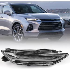 Huray LED Running Lights for Chevy Blazer 2019 2020 2021 2022 Right
Upper DRL Driving Lamps Black Housing Clear Lens Replacement for 84588813 GM2563118 - Passenger Side RH