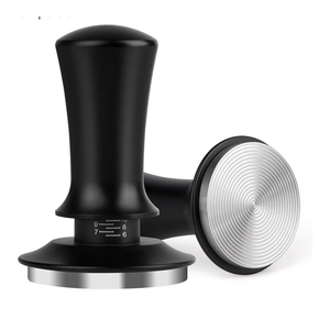 Attsky 51mm Espresso Tamper, Coffee Tamper for Espresso Machine, Espresso Tamp with Spring Loaded Tamper, Depth-adjustable Espresso Hand Tampers 51mm