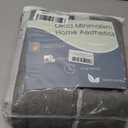 Dark Grey Pinch Pleated Linen 100% Blackout Curtains for Men Bedroom Room Darkening Thermal Insulated Black Out Pinch Pleat Drapes for Living Room Window 108 Inch Length 2 Panels Set Charcoal