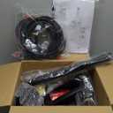 10L0L Golf Cart Headlight Kit for EZGO Freedom/t48 2014-up G&E, Headlight Taillight with Turn Signals Horn Brake Lights for 08-15 EZGO RXV Carts NOT FIT RXV II -Golf Cart Street Legal Light Kit