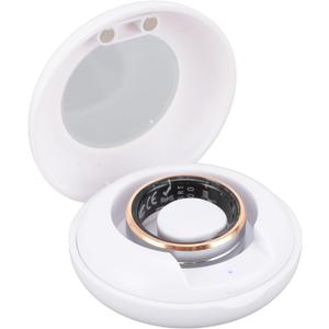 Fitness Tracker Smart Ring for Men & Women, Health Tracker with Calorie Tracking Montor, Step Counter for Walking, Anillo Inteligente para Hombre for Gift (Silver and Gold)