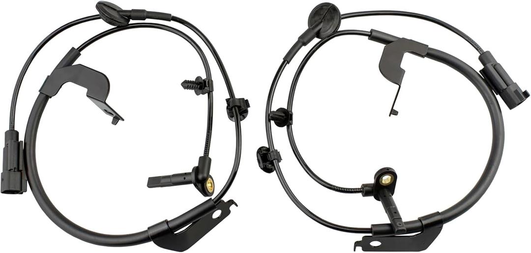 Front ABS Wheel Speed Sensor Left Right fit for 09-20 Dodge Journey, 08-14 Dodge Avenger, 07-10 Chrysler Sebring 200, 2008 2009 2010 2011 2012 2013 2014 2015 2016 2017 2018 2019 2020, ALS2408 ALS2410