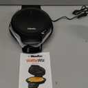 Mueller Heart 5 Waffle Maker, Waffle Iron, Adjustable Browning Control & Nonstick, Cool Touch Handle, Easy to Clean, Small Kitchen Appliances