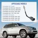 EGR Valve Temperature Sensor Compatible with Toyota 4Runner 1999-2001, Tacoma 1995-2004, Pickup 1993-1995, T100 1993-1998 Compatible with Lexus SC300 SC400 LS400 1994-1997 Replace#8941234010