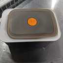 FERVINOW Cordless Electric Lunch Box for Adults – Battery-Powered Heated Lunch Box with 1.2L Stainless Steel Container, Timer Function, and Leak-Proof Food Warmer for Work, Travel & Office