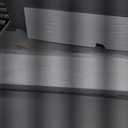 WOPITUES Floating Shelves for Wall with Cube Shelf, Wall Shelves with Metal Rail for Decor, Bathroom Organizers and Storage, Over Toilet Shelves for Bathroom, Toilet Paper-White&Gold