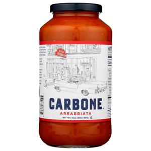 Carbone, Pasta Sauce Arrabiata, 32 Ounce (EXP 08/21/26)