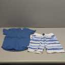 Burt's Bees Baby baby-boys Shirt and Shorts Set, Top & Bottom Outfit Bundle, 100% Organic Cotton (4T)