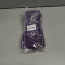 3 x Purple Braiding Hair 14 Inch Short Pre Stretched Hair Straight Yaki Texture Synthetic Hair Extensions Softness, 2 Packs