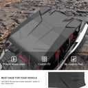 KIWI MASTER Poly Sport Roof for 2024-2026 Polaris RZR XP 4 1000/RZR XP S 4 1000 Accessories, OEM Replacement # 2884554, Hard Roof Top, 4-Seat, Black