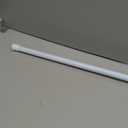 Tension Rods Room Divider, Adjustable Curtain Rod No Drill, 53-100Inch, White