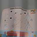 Lebze Kids Teepee Tent, Beige 53"