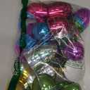 JOYIN 3.15" Metallic Easter Eggs, Shinny Plastic Eggs Colorful Bulks for Easter Hunt, Filling Treats, Easter Basket Stuffers, Classroom Prize Supplies, 12PCS