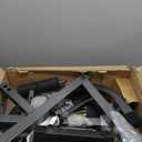 Roman Chair Back Extender - Angle & Height Dual Adjustable Hyperextension Bench for Home Gym - Adjustable Back Exercise Machine Fitness Equipment (Black)