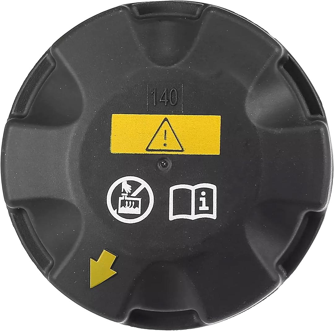 17117639020 Radiator Coolant Reservoir Tank Cap Fit for BMW E70 E82 E88 E89 E90 E92 F01 F04 F06 F07 F15 F16 F26 F32 F33 F87,140Kpa. Replaces# 17117521071, 17117639020