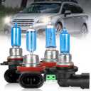 NSDXCT Fit For Subaru Outback 2015 2016 2017 2018 2019 Light Bulbs High Performance Halogen Headlight Bulbs 9005 High Beam+H11 Low Beam Combo, Front Light Car Replacement Bulb, 4PCS
