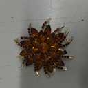 Rhinestone Flower brooch Pin Large Crystal Flower brooch Lapel Pins Wedding Party Birthday Dance Banquet Dress Suit Ceremony Clothes Hat Bag Accessories Jewelry for Women