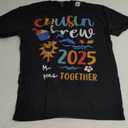 Cousin crew 2025 Summer Vacation Beach Family Trips Matching T-Shirt, Large