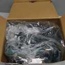 Minetom Vintage C9 LED Christmas Lights Outdoor Warm White, 50 Feet C9 String Lights for Christmas Tree Roofline Holiday Party Indoor Outdoor Garden Patio Backyard Cafe Xmas Decoration, Green Wire