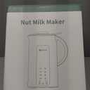 MOKKOM Automatic Nut Milk Maker, 20 oz Soy Milk Maker, Homemade Almond, Oat, Coconut, Soy, Plant-Based Milk and Dairy Free Beverages, Almond Milk Maker with Delay Start/Boild Water/Self Clean - Green