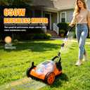 OJOYME Mini Cordless Lawn Mower, 9 Inch Electric Grass Cutter