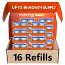 16 PCS Razor Blade Shaving Razor Blade Refills for Fusion 5, a More Comfortable Shave for Men, New Version