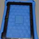 Fire HD 10 Tablet Case for Kids (13th/11th Generation, 2023/2021 Release), Rotating 360 Kickstand Lightweight Shockproof Handle Kids Case Un Fit for HTC 10 Tablet iPad Samsung LG Tablets, Blue