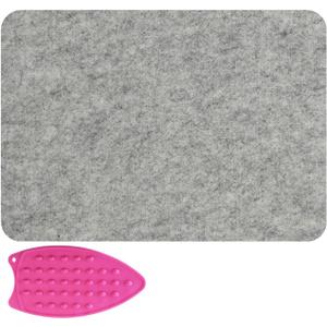 Wool Pressing Mat 100% New Zealand Felted Wool Ironing Mat for Quilter, Sewing-17 x 13.5inchs