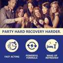 Party Recovery Patches 20 Pack, Natural Ingredients for Quick Recovery, Individually Wrapped, Skin-Friendly & Waterproof - Enhanced Morning Formula, Wake Up Refreshed and Energized