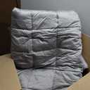 EASELAND Queen Size Mattress Pad Pillow Top Mattress Cover Quilted Fitted Mattress Protector 8-21" Deep Pocket Cooling Mattress Topper (60x80 Inches, Light Grey)