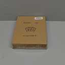 upsimples 8x10 Picture Frame Set of 3, Made of High Definition Glass for 8 x 10, Wall and Tabletop Display Thin Border Photo Frames for Home Decor, Gold