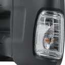 Driver Left Side Door Mirror Long Extension View Tow Mirror Power and Heated with BLIS (Blind Spot Sensor) and Signal Light for Ford Transit 150 250 350 from 2010 to 2024