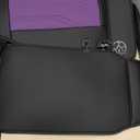 FLORICH Automotive Seat Covers, Seat Covers Full Set, Car Seat Protectors, Purple & Black Automotive Seat Covers Fit for Most Cars Trucks