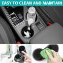 Cup Holder Compatible with 2024 2025 Subaru Crosstrek Premium/Sport/Limited/Wilderness Accessories, Noise-Free Water & Dust Proof Insert Console Drink Holder Fit for Subaru Impreza