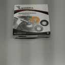 Allyplay 8 Inch Steel Wire Rotary Brush Cutter Trimmer Head, Universal Replacement Weed Blade Cutter for String Trimmers, Gardening Lawnmower, Moss & Rust Removal, Compatible with Stihl, Husqvarna