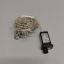 Fairy Lights Plug in, 10Ft 200LED Firecracker Firefly Lights with 8 Mode, Waterproof Silver Wire Cluster Starry String Lights for Ceiling Bedroom Window Wedding Christmas Tree Decoration, Pure White