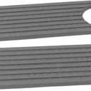 Sink Faucet Mat, Absorbent Mat, Quick Drying Pad, Modern Absorbent Sink Draining Pad for Kitchen, Bathroom, RV (Dark Gray)